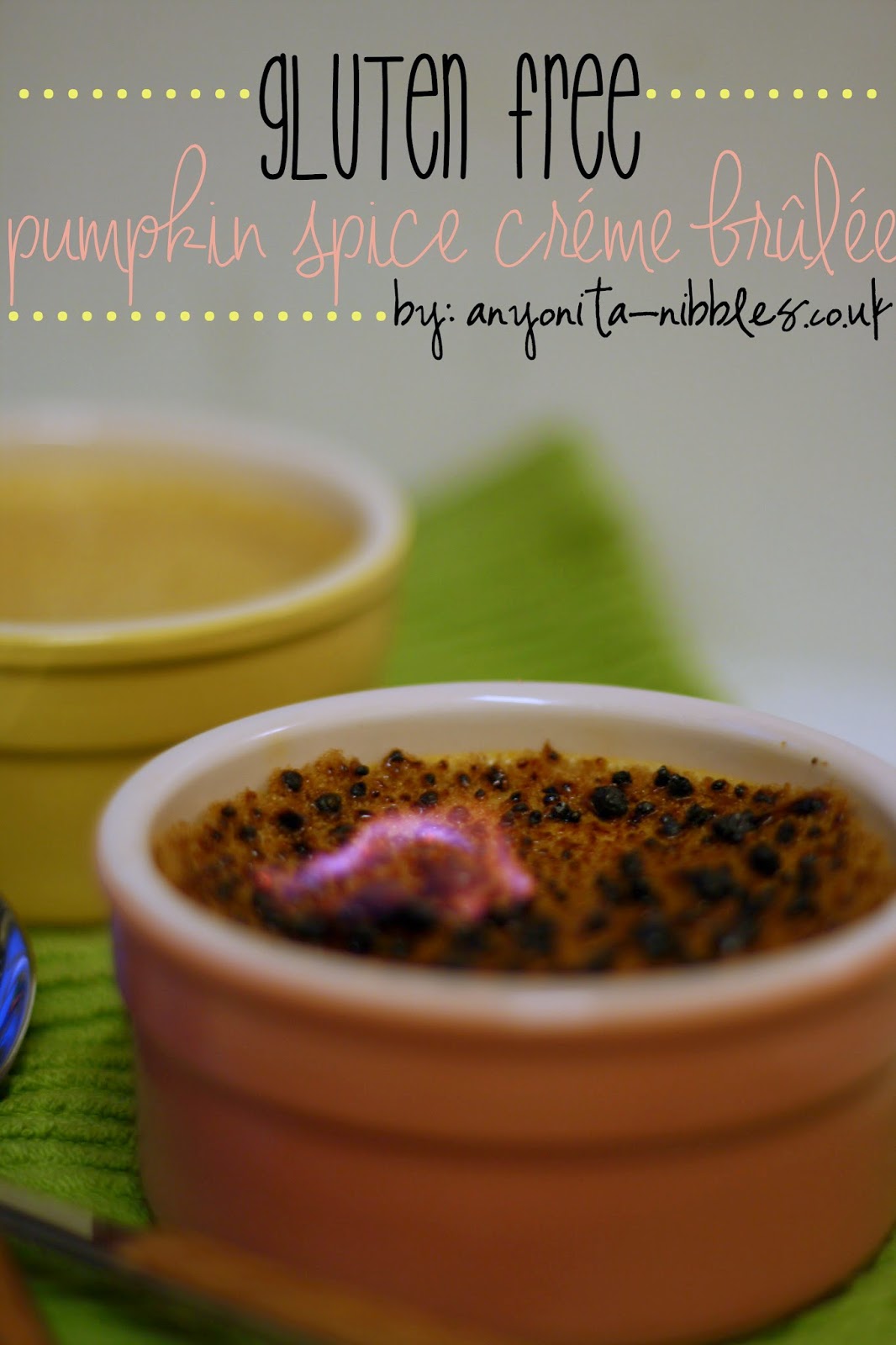 gluten free pumpkin spice creme brulee from anyonita-nibbles.co.uk
