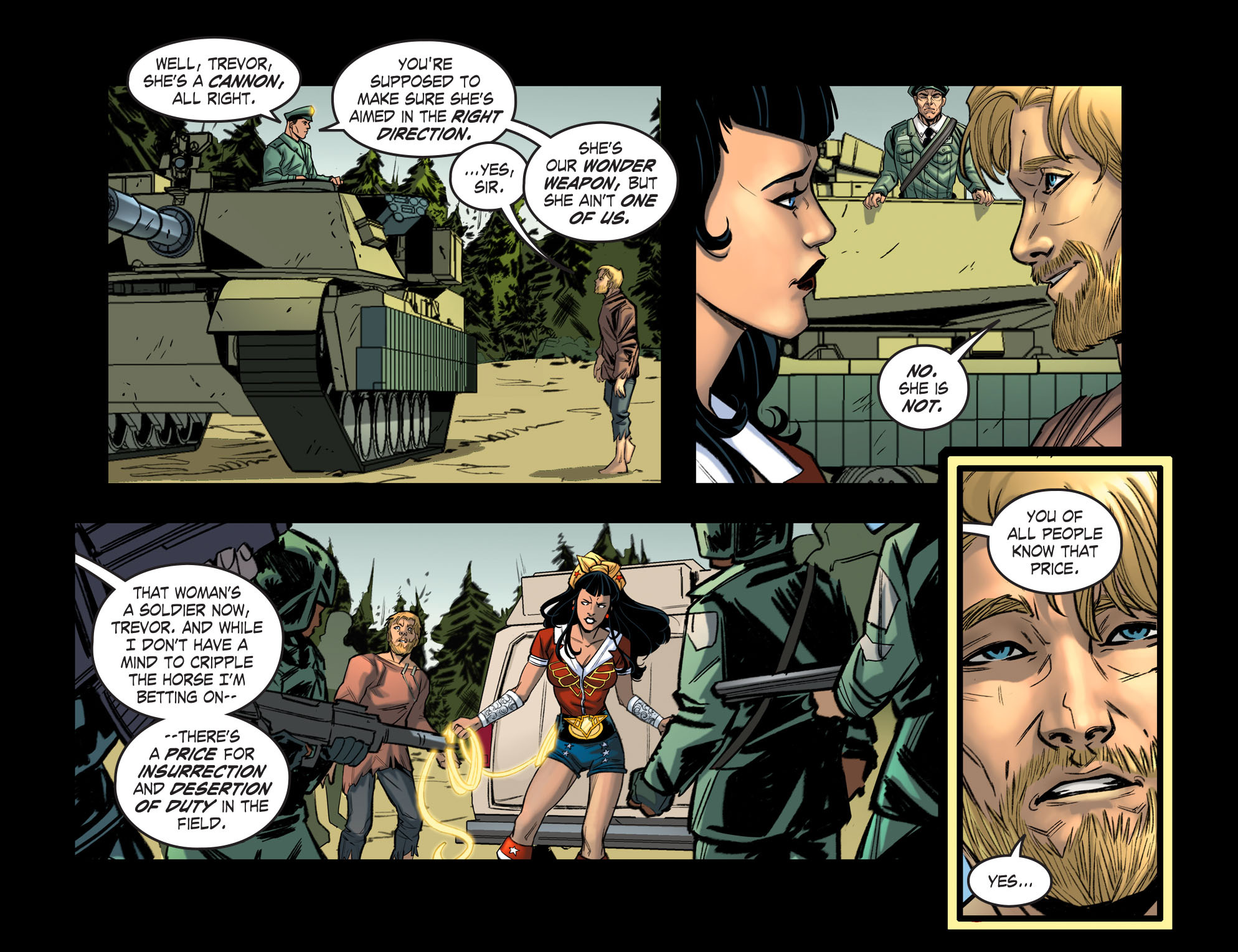 Read online DC Comics: Bombshells comic -  Issue #12 - 20