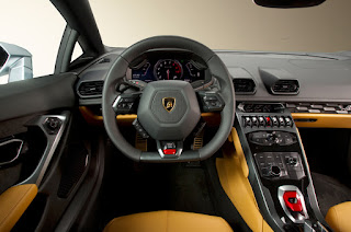 Lamborghini Huracán interior