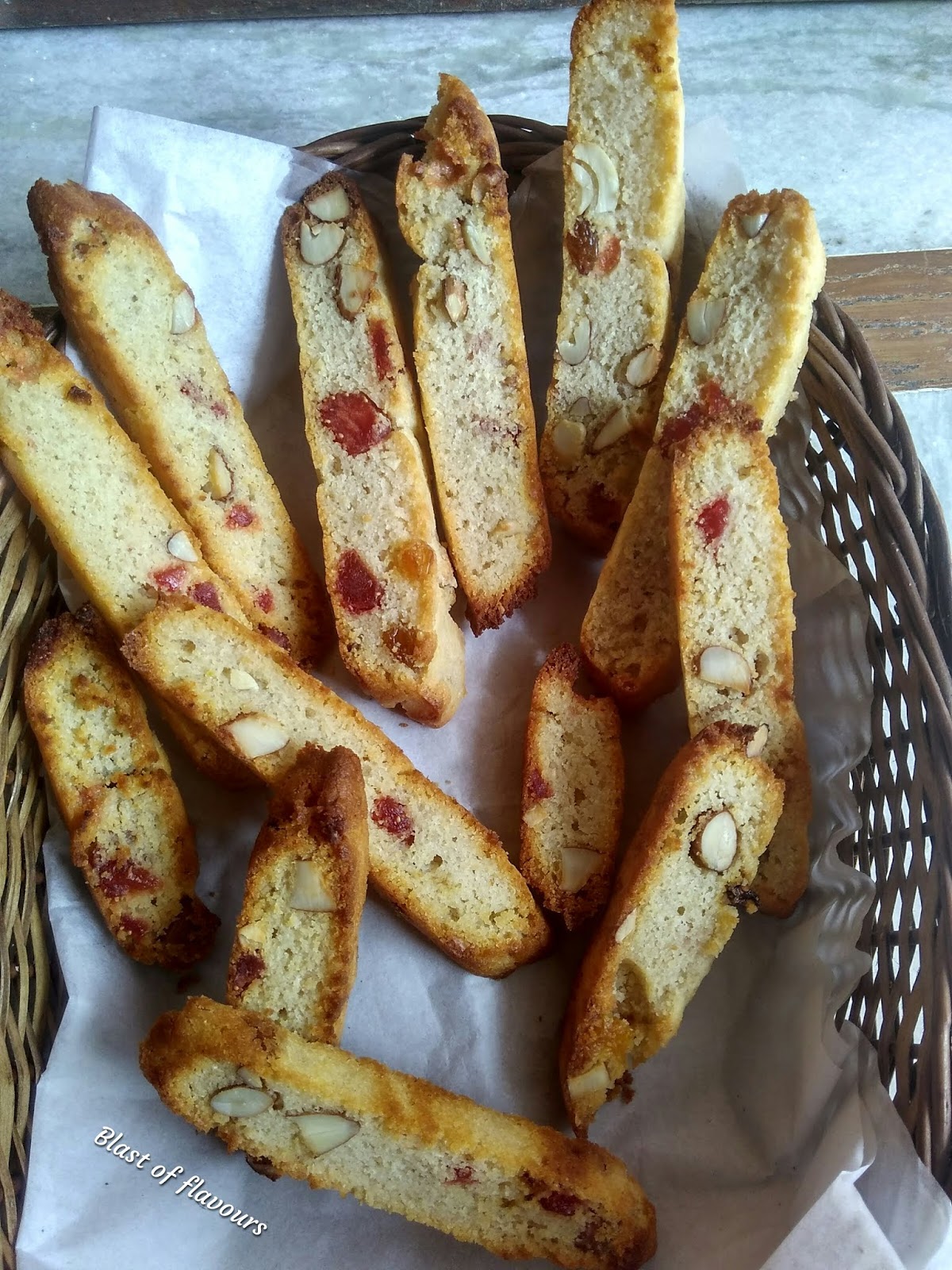 Dry Fruit Biscotti (eggless) Blast Of Flavours