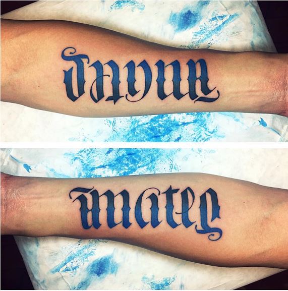Ambigram Tattoos