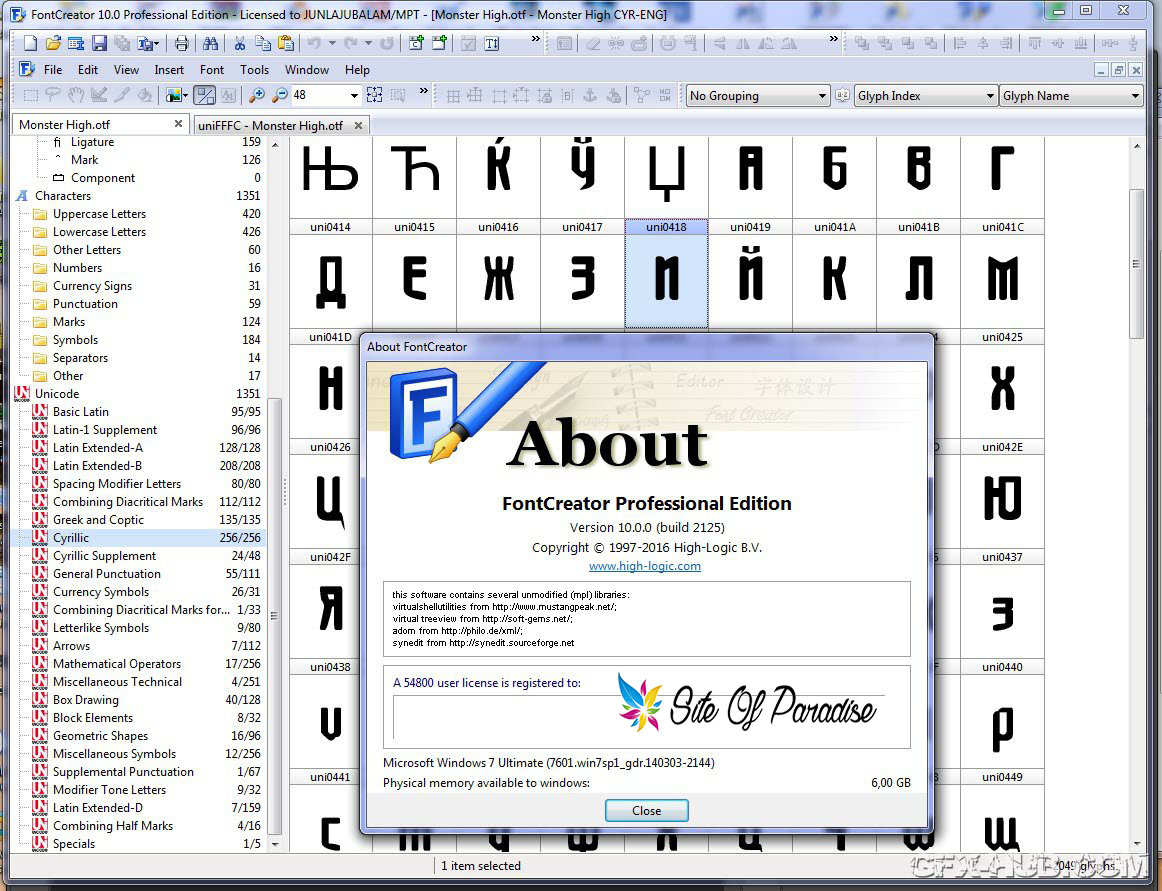font creator software