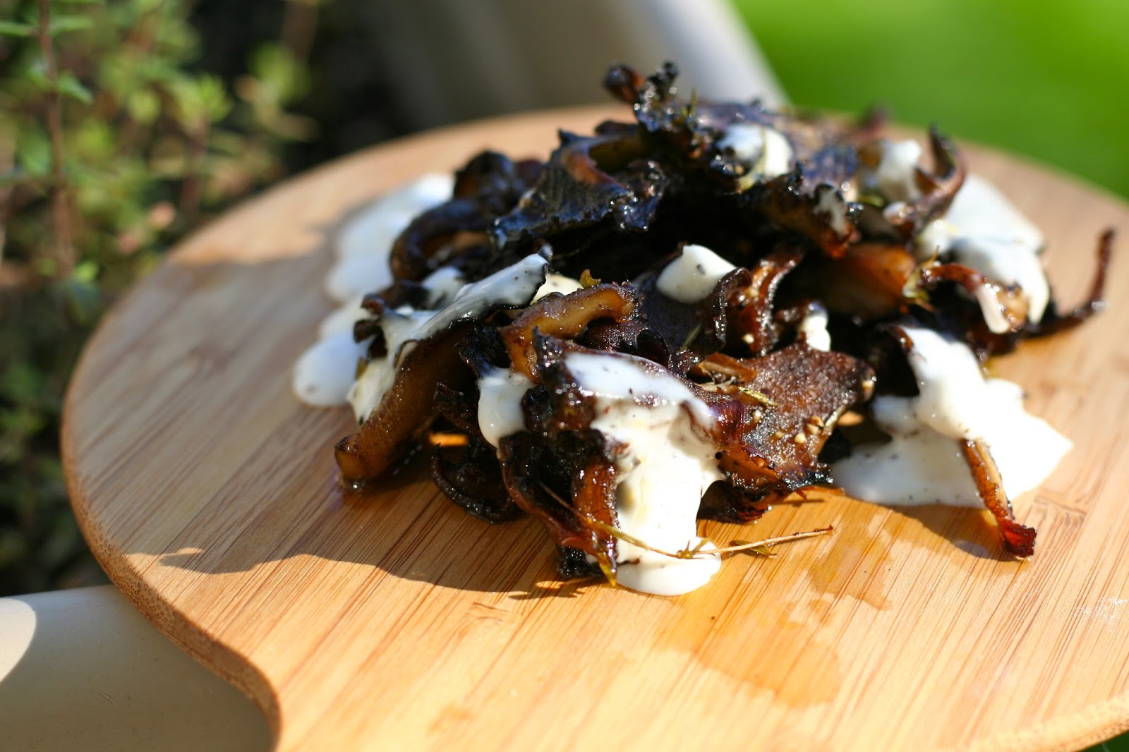 You have to cook it right Roasted Hen of the Woods Mushroom with Lemon
