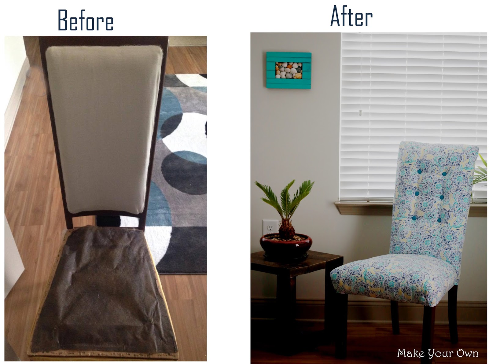 Make Your Own Upholstering Dining Chairs to Tufted Accent Chairs