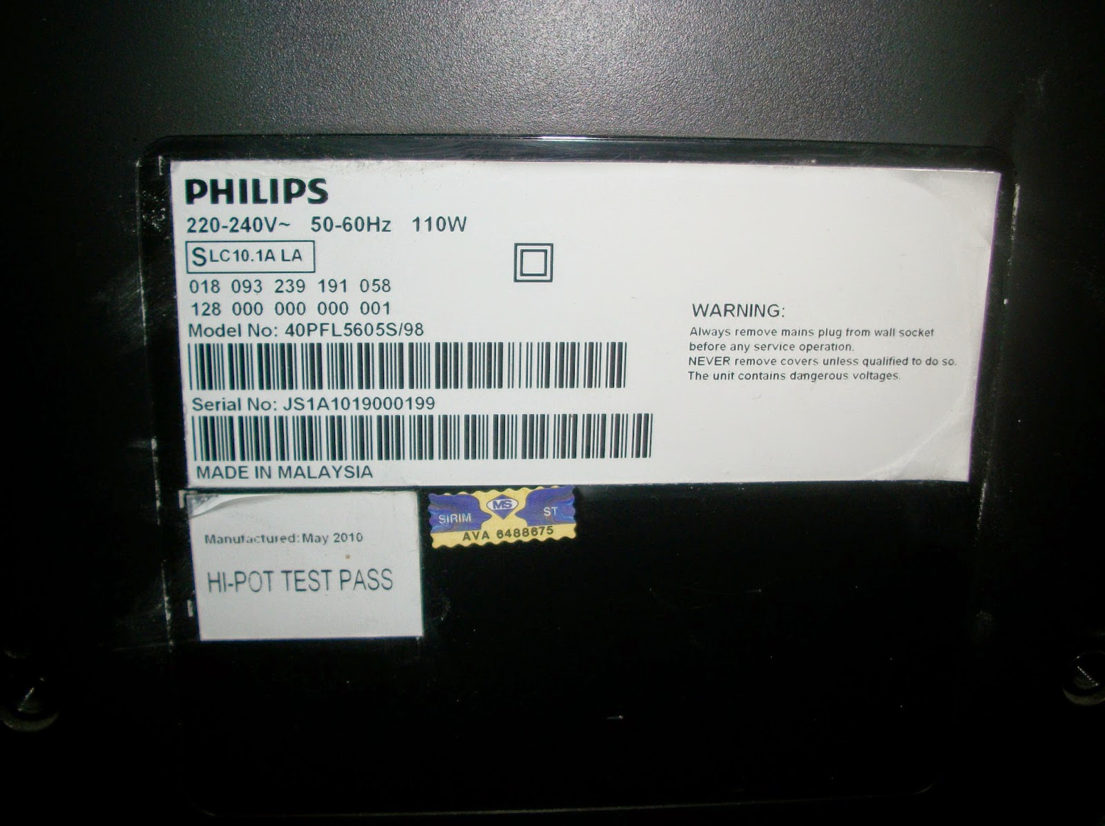 HOSPITAL Electronics TV Repairing And Sparepart Repair Fix TV LCD LED