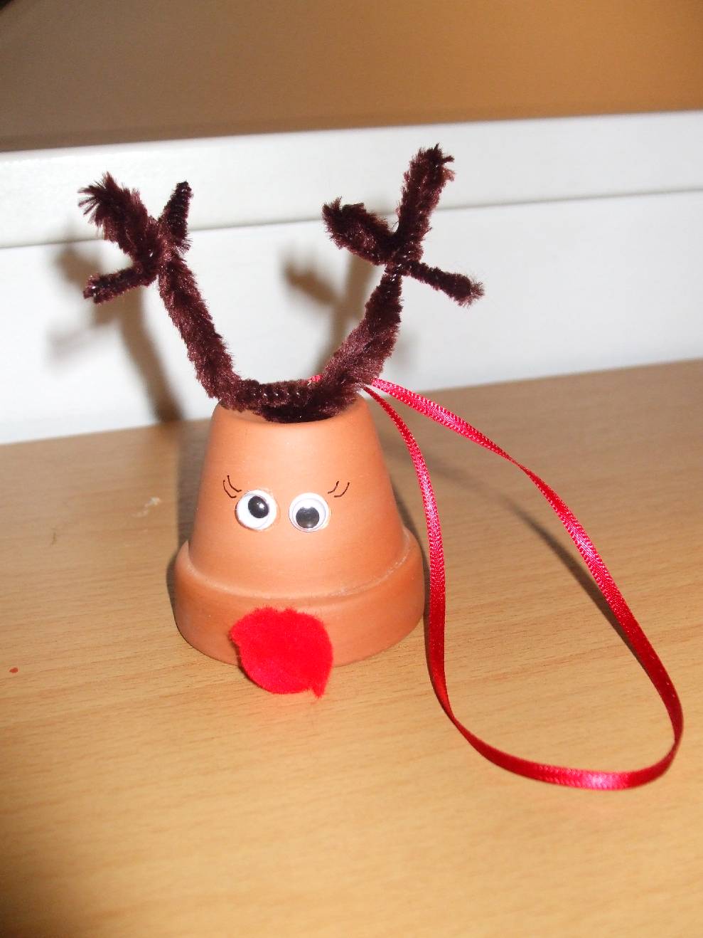 365 DAYS OF PINTEREST CREATIONS day 194 terracotta pot reindeer