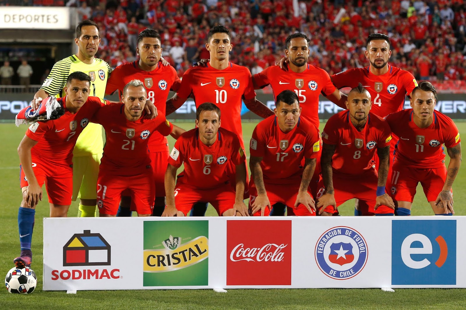 Partidos de la Roja [15/11/2016] ChileUruguay 31
