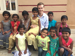 The younger girls from the Children's Home