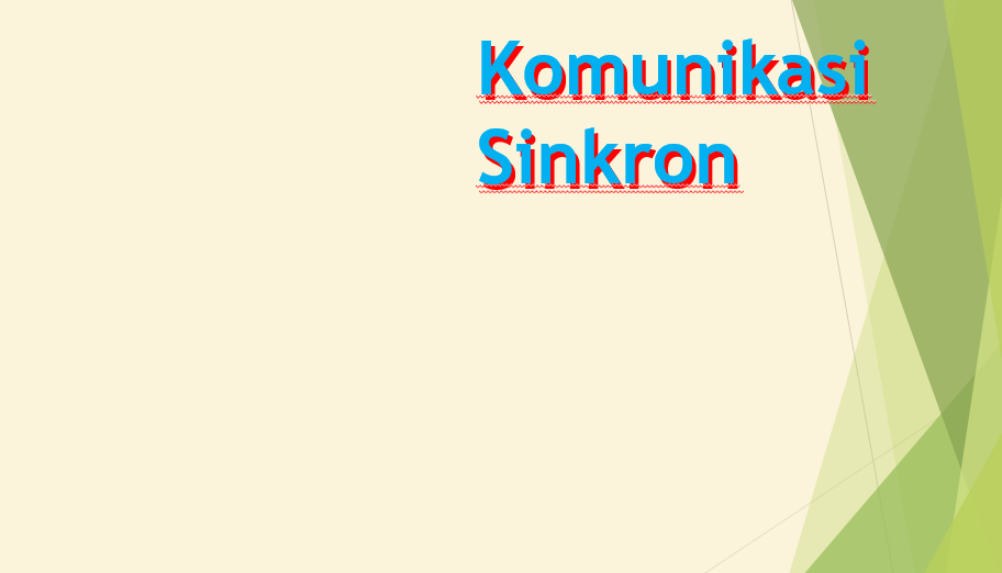 Pengertian Komunikasi Sinkron Dan Contohnya