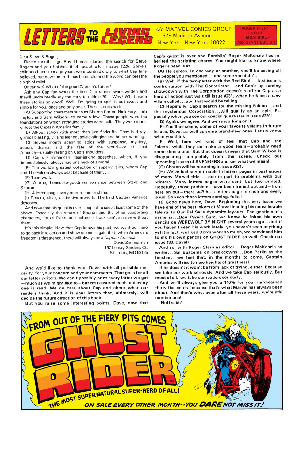 Read online Captain America (1968) comic -  Issue #229 - 19