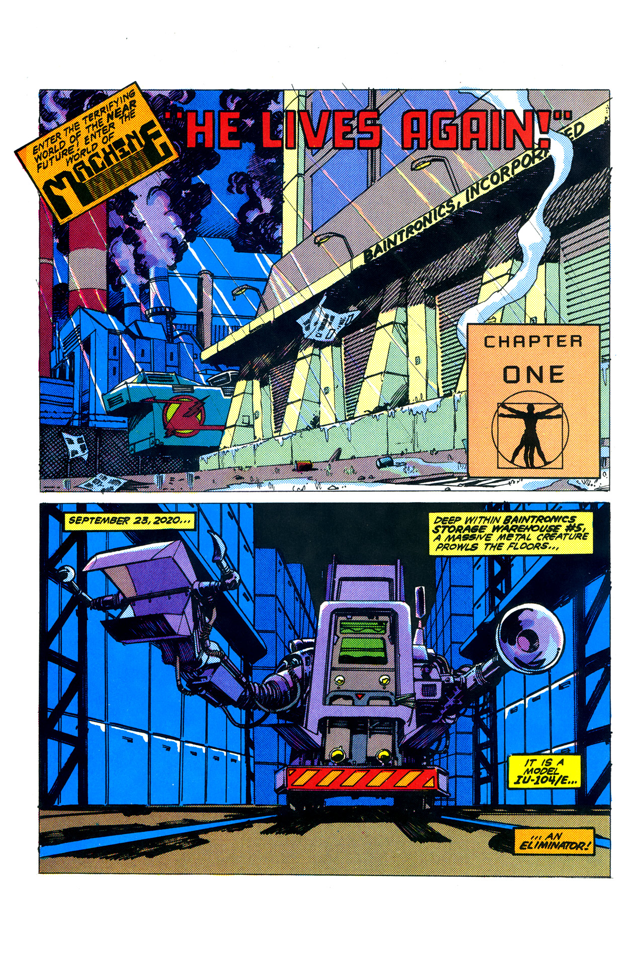 Read online Machine Man 2020 comic -  Issue #1 - 4
