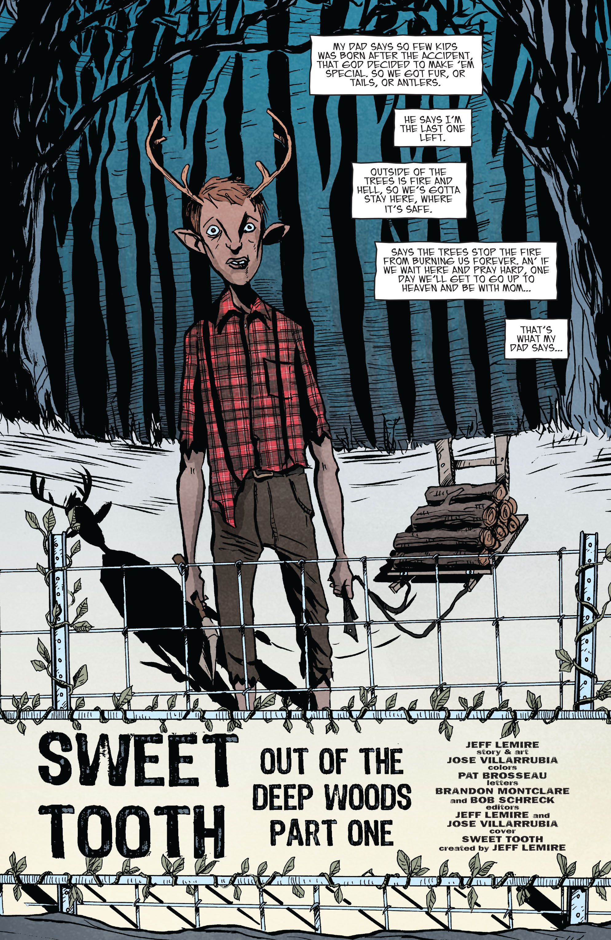Read online Sweet Tooth comic -  Issue #1 - 5