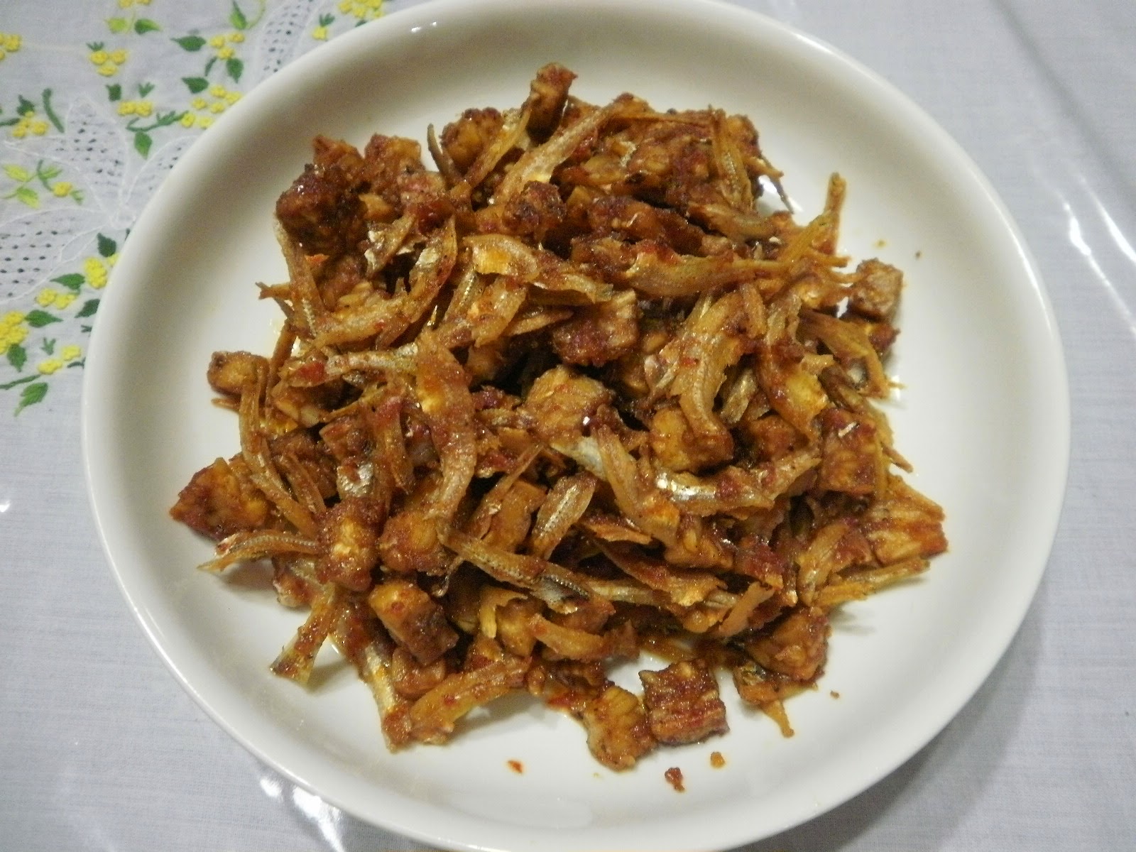 Zara ♥ Baking SAMBAL TEMPE GORENG IKAN BILIS