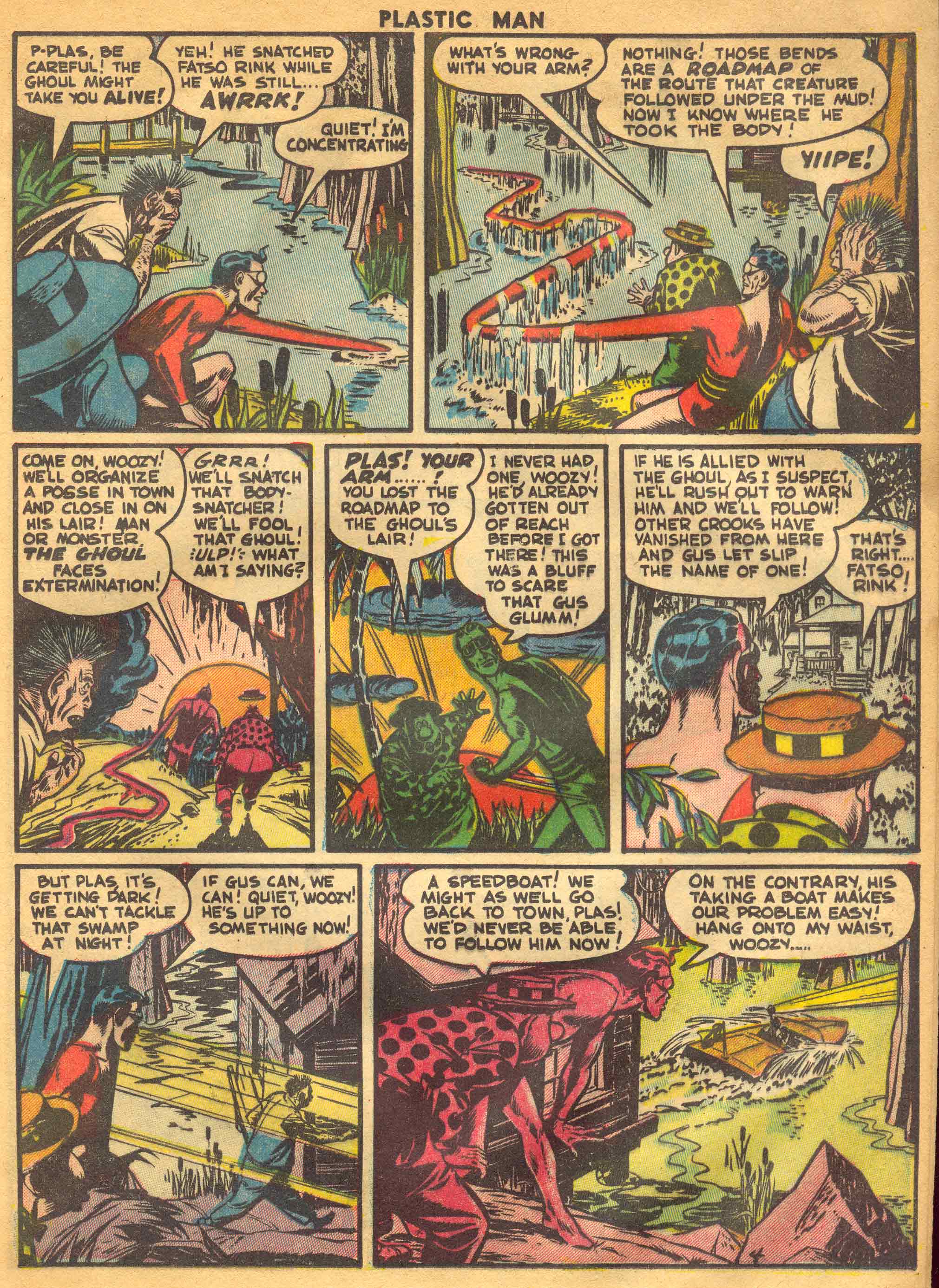 Read online Plastic Man (1943) comic -  Issue #40 - 21