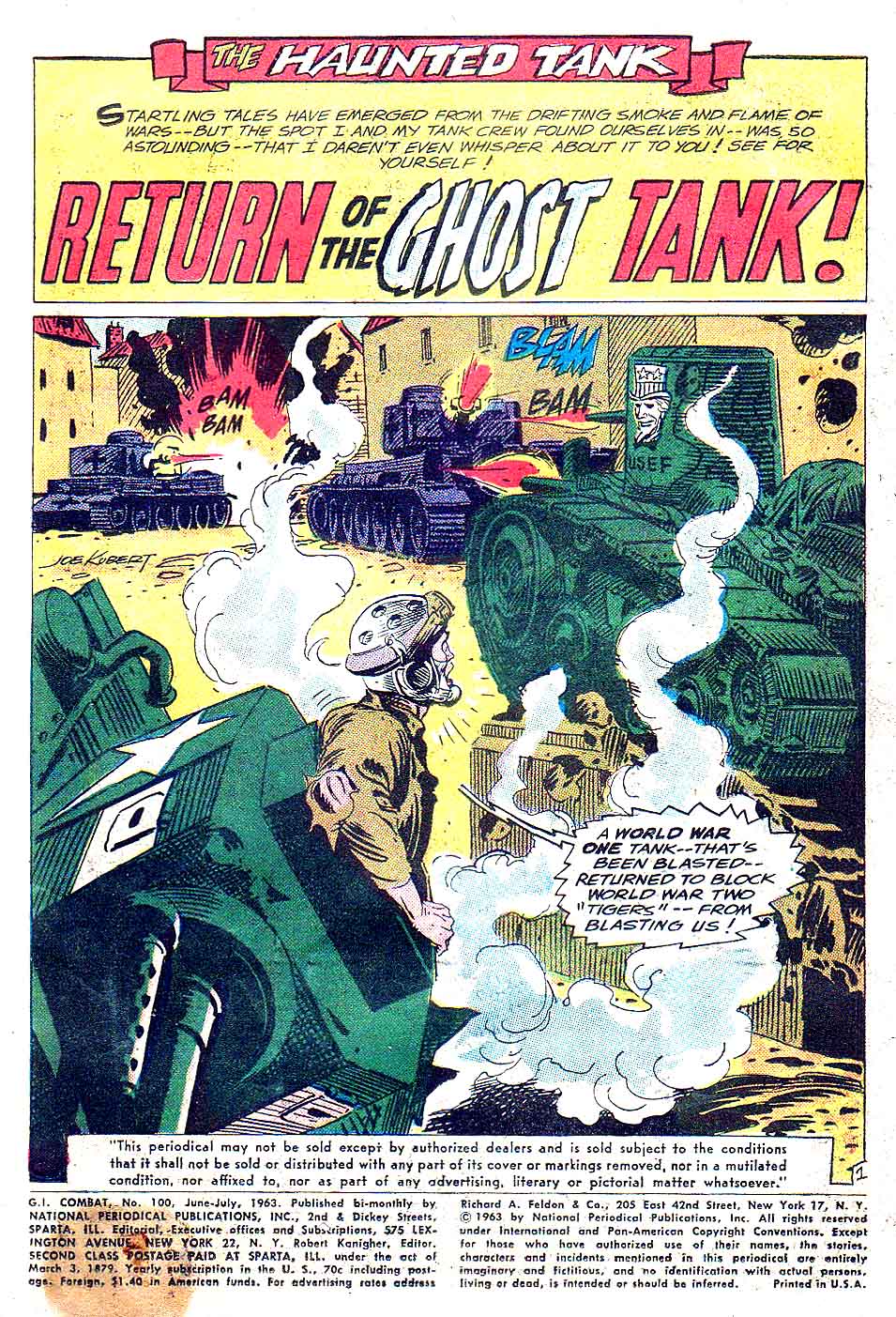 Read online G.I. Combat (1952) comic -  Issue #100 - 3