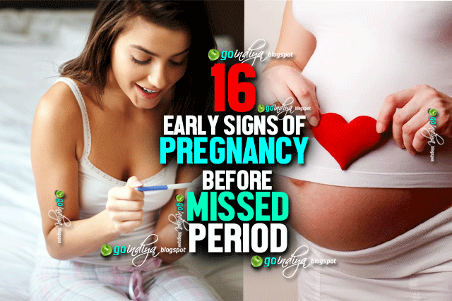 Signs You Are Pregnant Before Missed Period 103