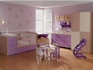 Dormitorios de bebés color lila - Dormitorios colores y estilos