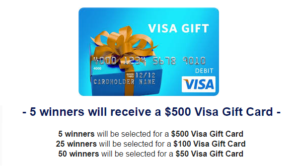 Win a $50 - $500 Visa Gift Card From Splashscore - 80 Winners ...