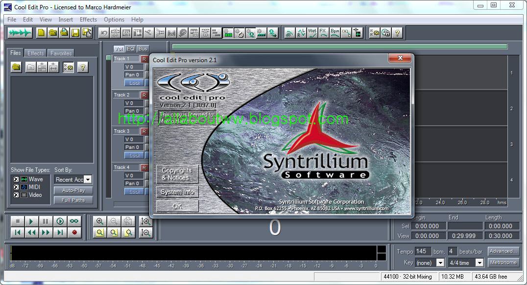 Editor professional. Syntrillium cool Edit Pro. Cool Edit Pro 2.0. Cool Edit. Программа cool Edit.
