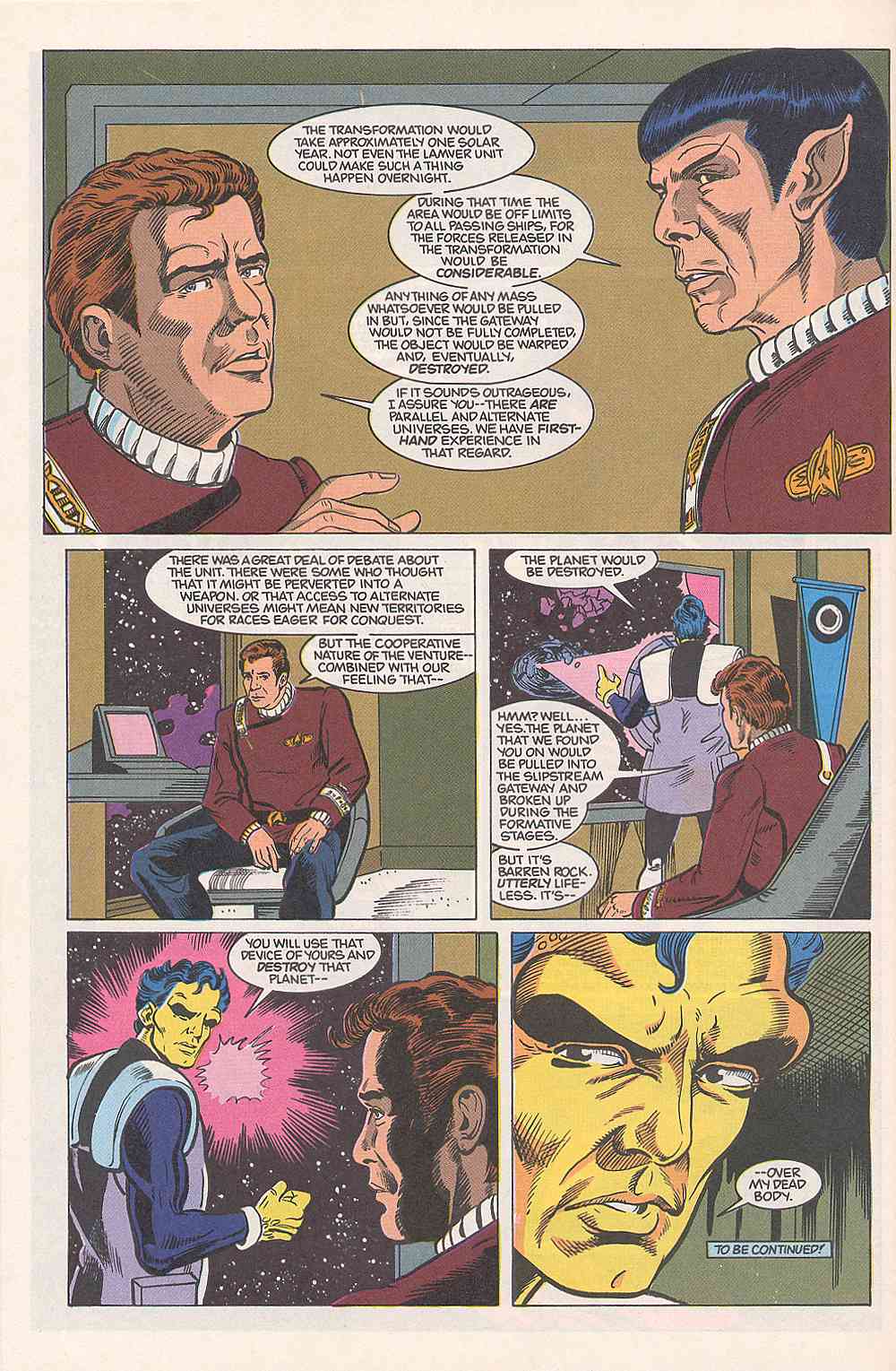 Read online Star Trek (1989) comic -  Issue #13 - 29