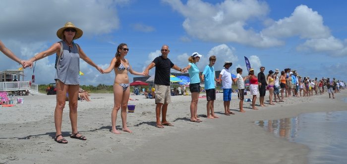 Hands Across The Sands In Cocoa Beach Cape Canaveral