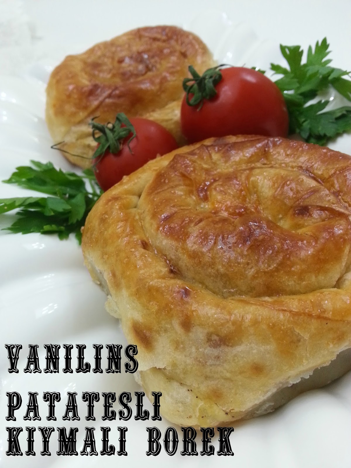 Patatesli Kıymalı Börek Vanilins