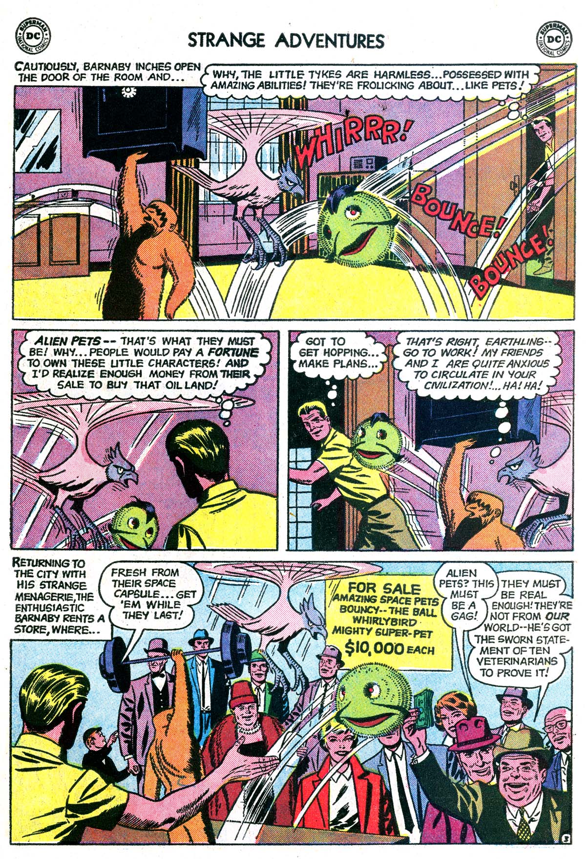Read online Strange Adventures (1950) comic -  Issue #166 - 27