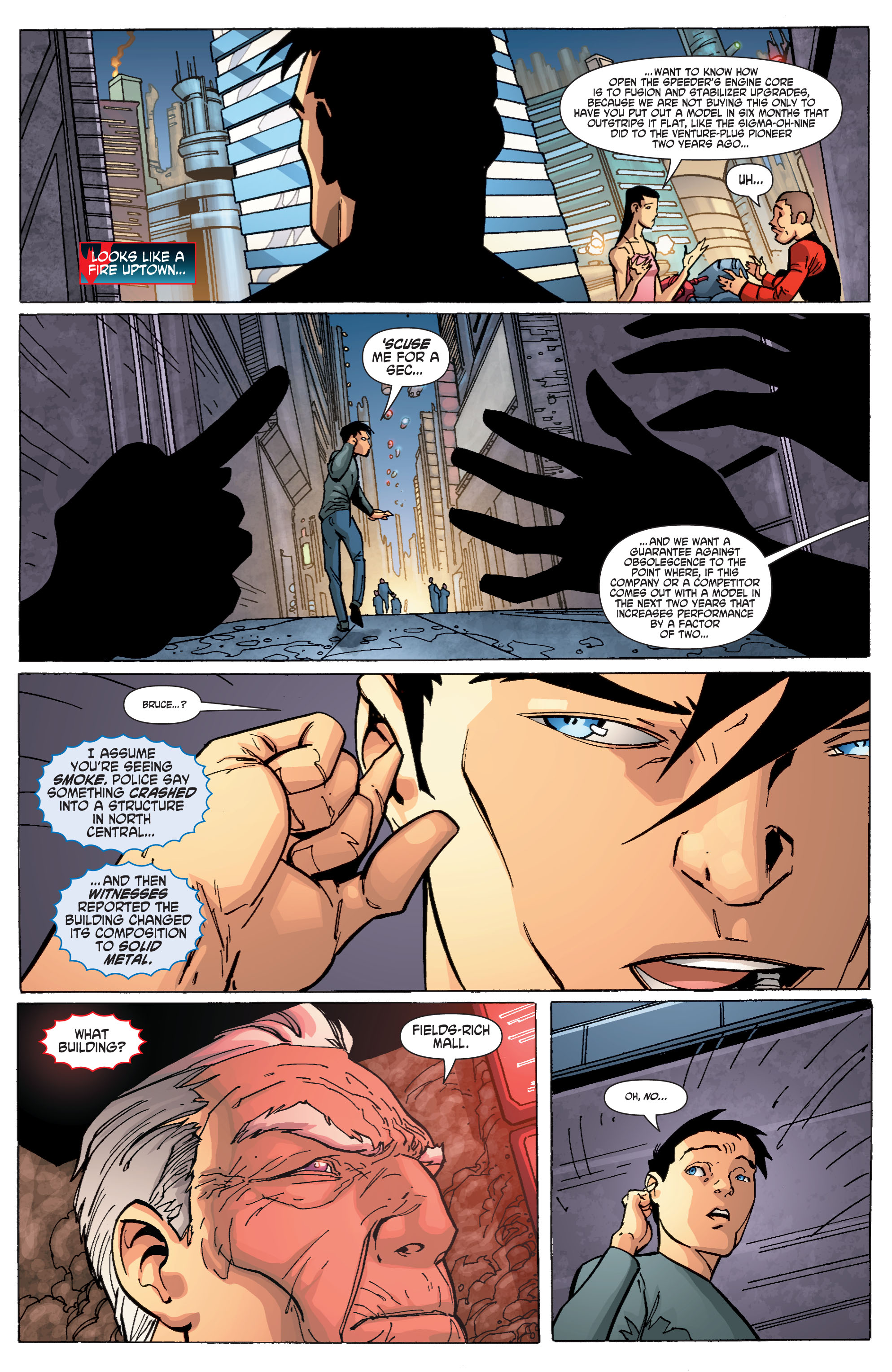 Read online Batman Beyond (2011) comic -  Issue #1 - 16