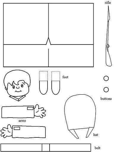 Muñecos de papel armables para niños ~ lodijoella