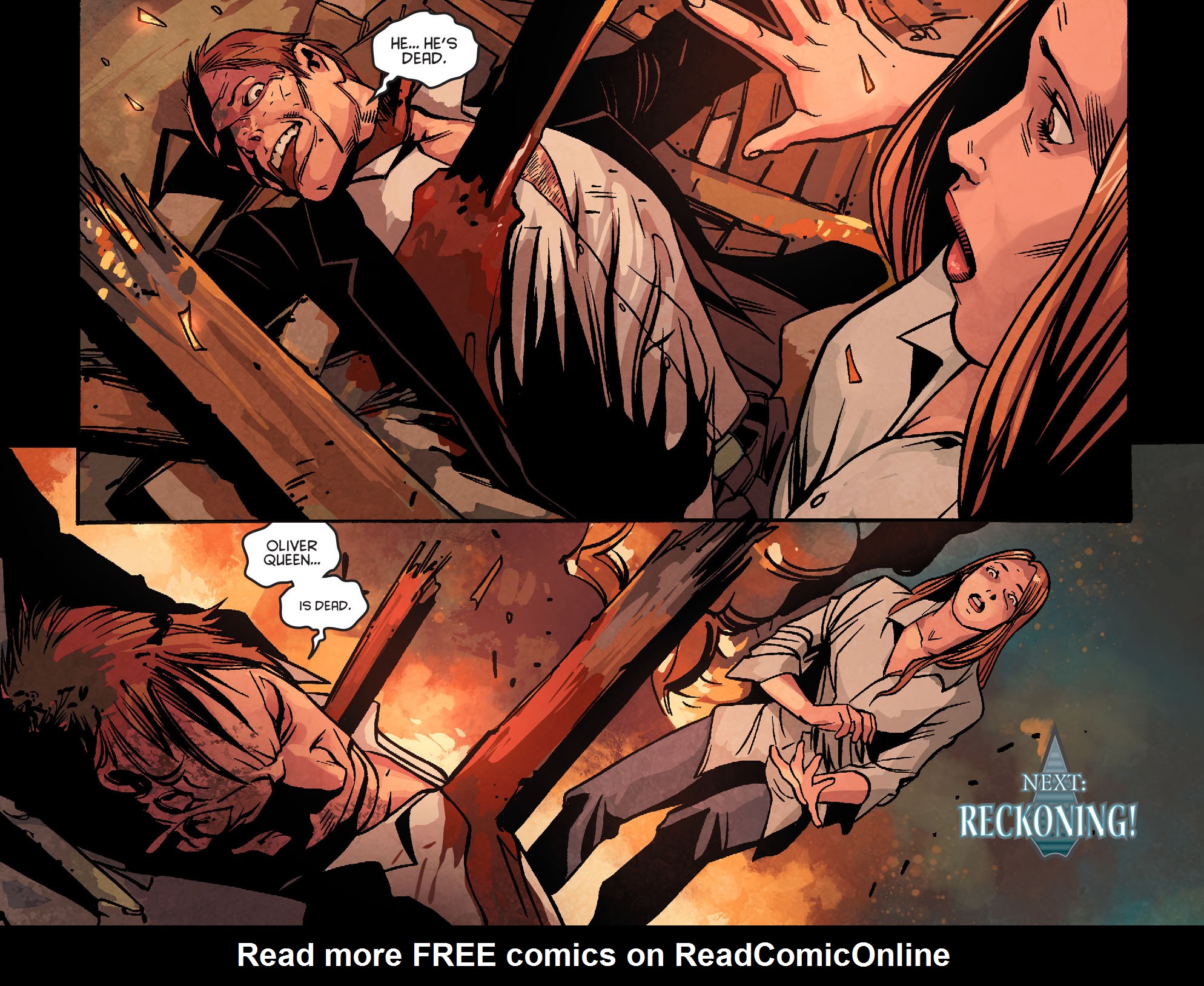 Read online Arrow: Season 2.5 [I] comic -  Issue #22 - 21