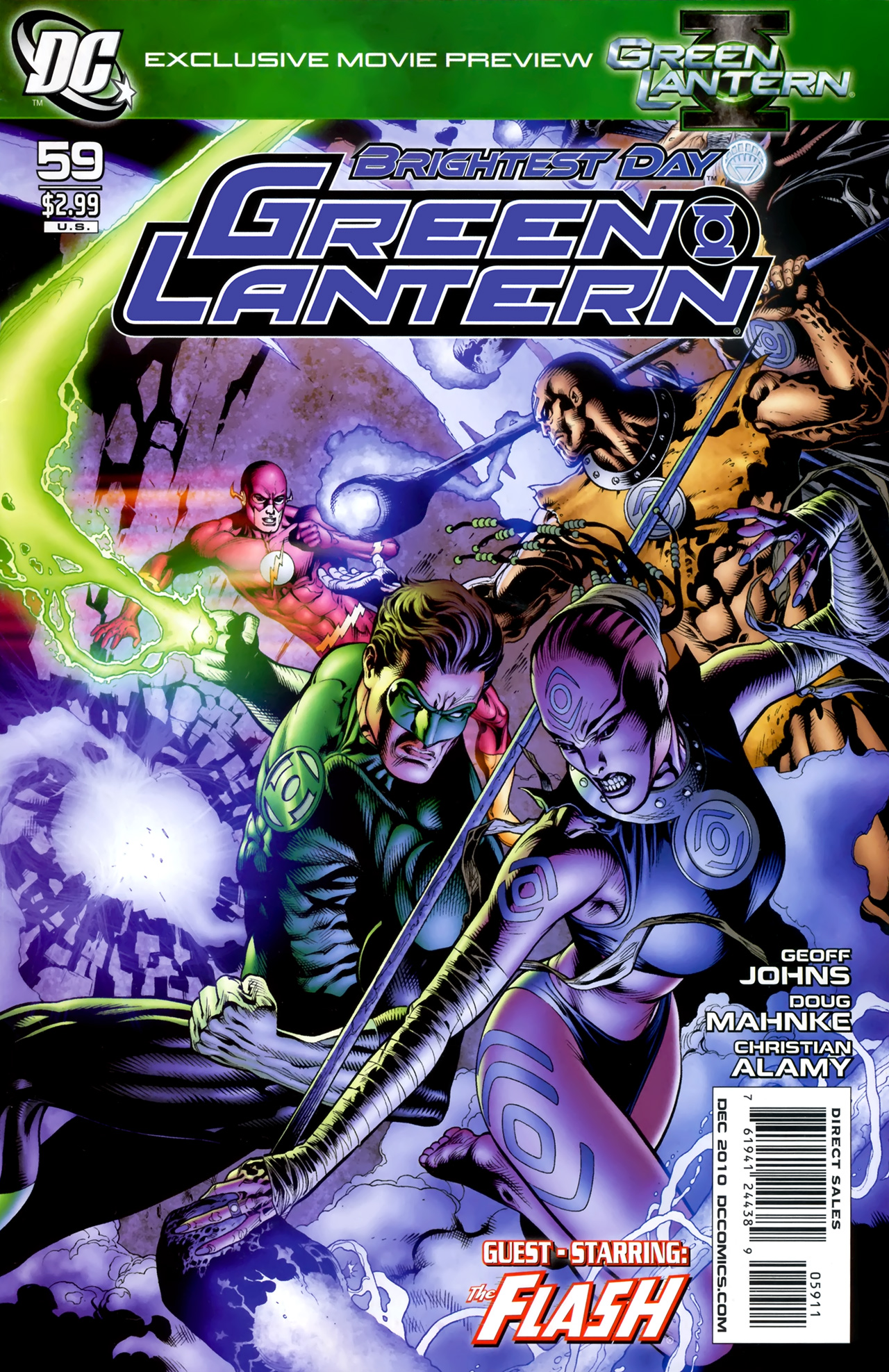 Read online Green Lantern (2005) comic -  Issue #59 - 1