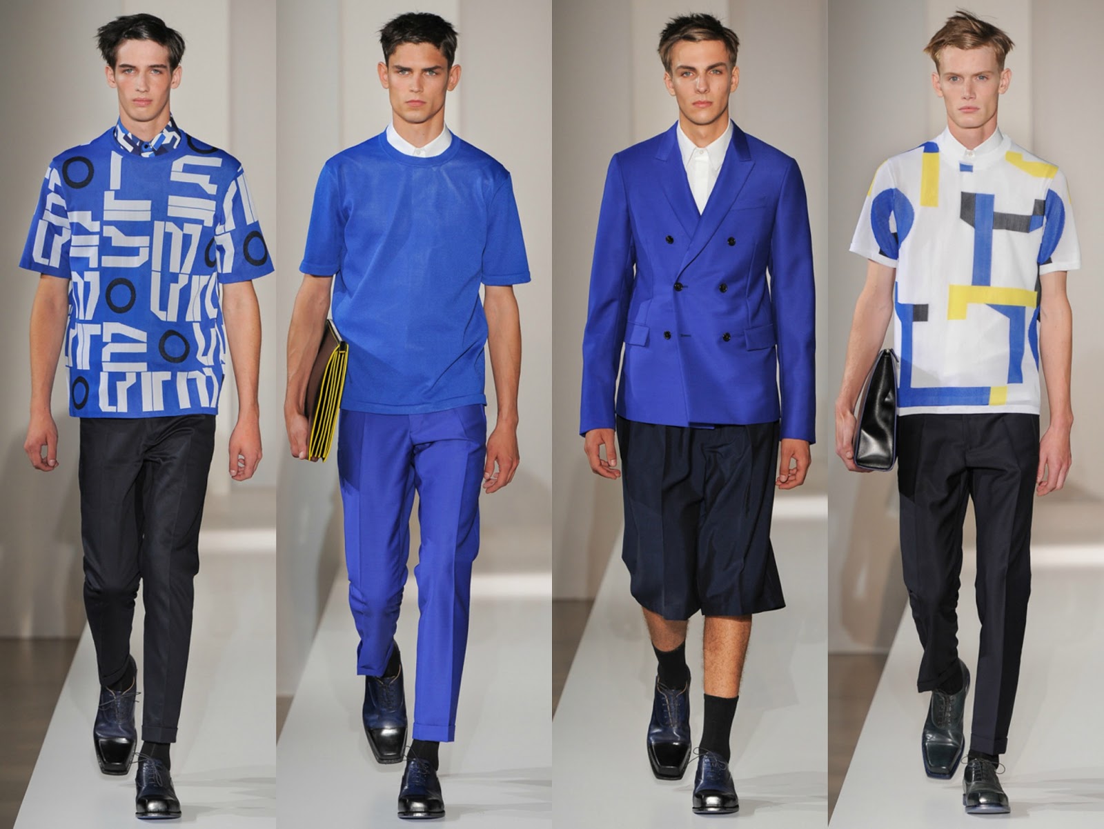 Stylefluid Trendz: Men in Blue - Spring/Summer'13 Trend - Blue Tone