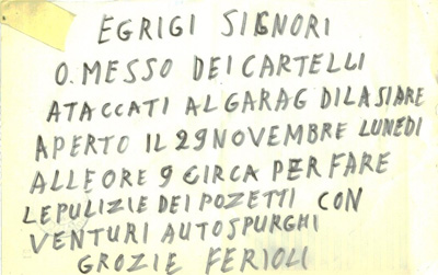 Errori Grammaticali Divertenti Signori O Messo Dei Cartelli Per I Pozetti Linkuaggio