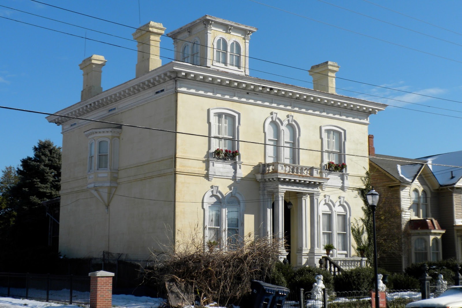 The Picturesque Style Italianate Architecture The A. L. Scott House