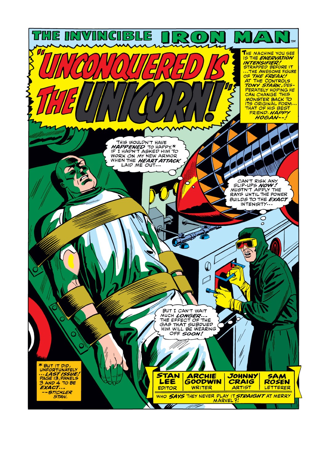 Read online Iron Man (1968) comic -  Issue #4 - 2