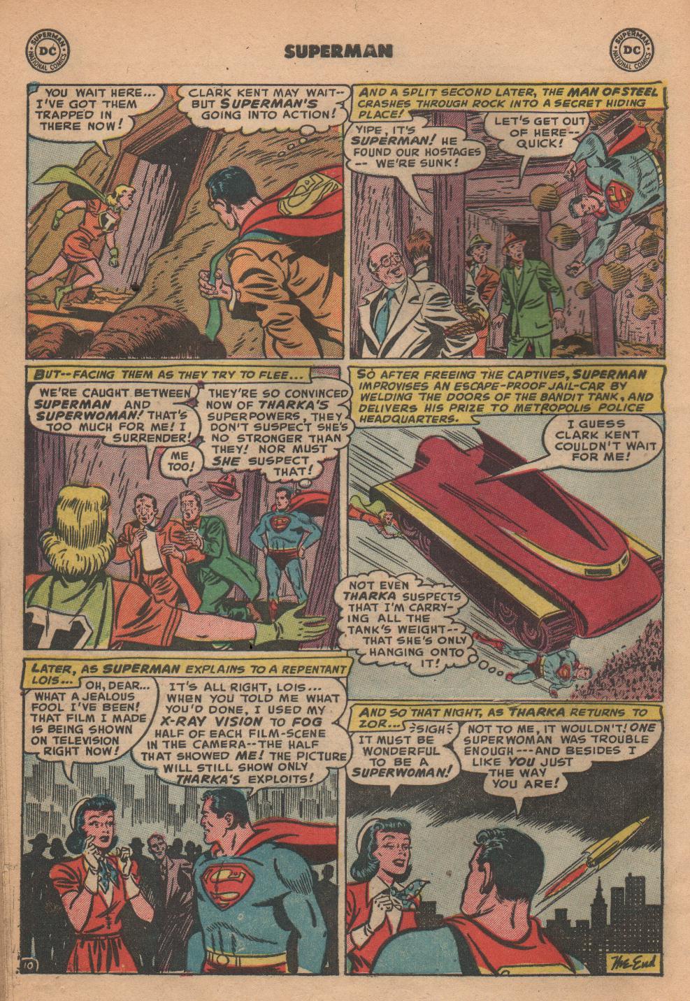 Read online Superman (1939) comic -  Issue #81 - 40