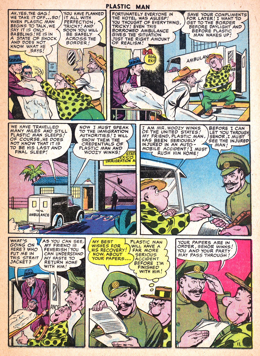 Read online Plastic Man (1943) comic -  Issue #53 - 13