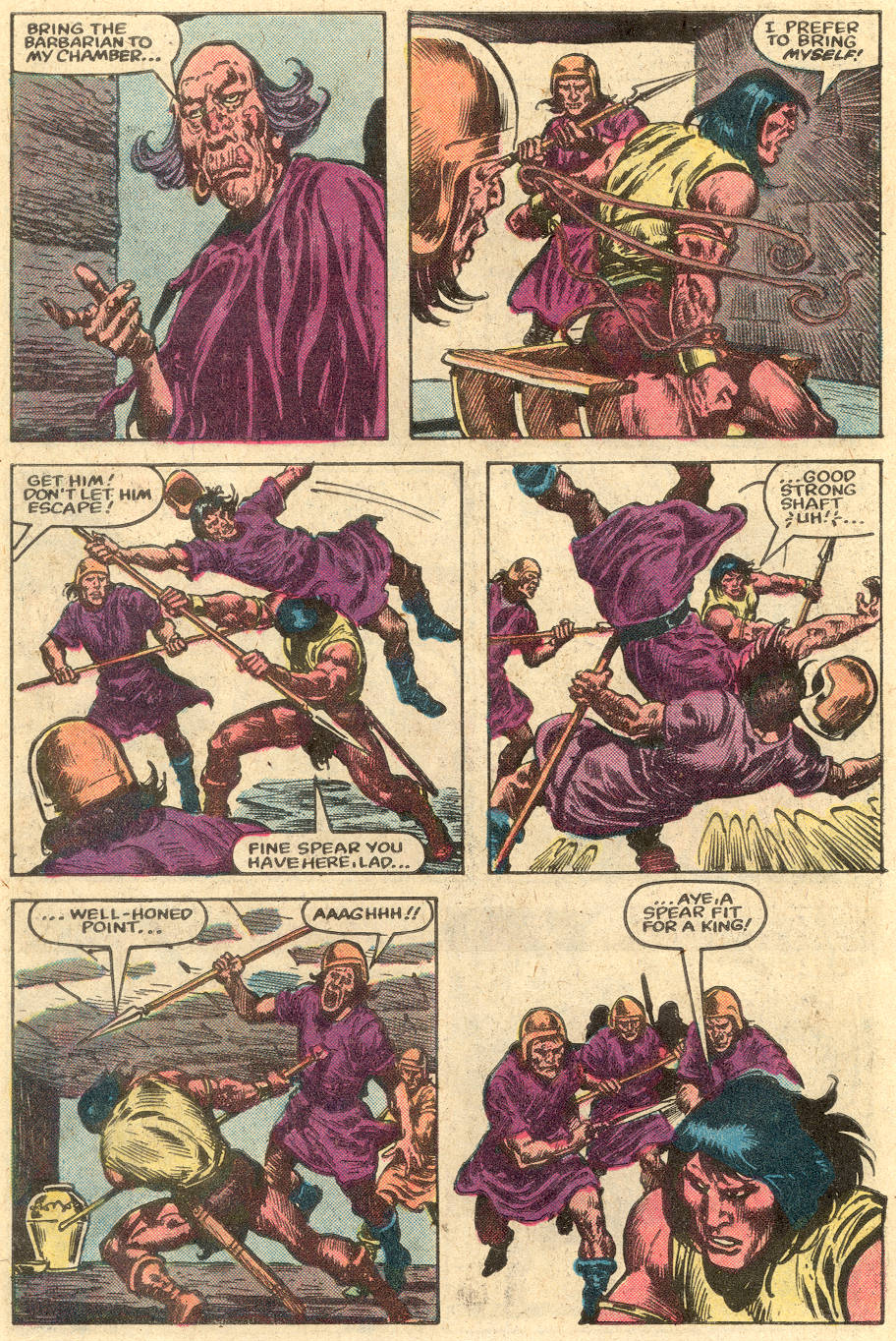 Read online Conan the Barbarian (1970) comic -  Issue #148 - 8
