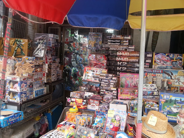 Wholesale shop for games and toys in Dongdaemun, Seoul