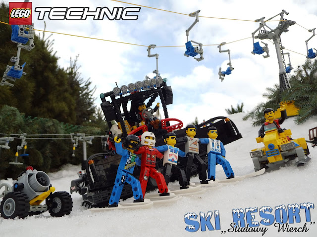 lego technic ski resort