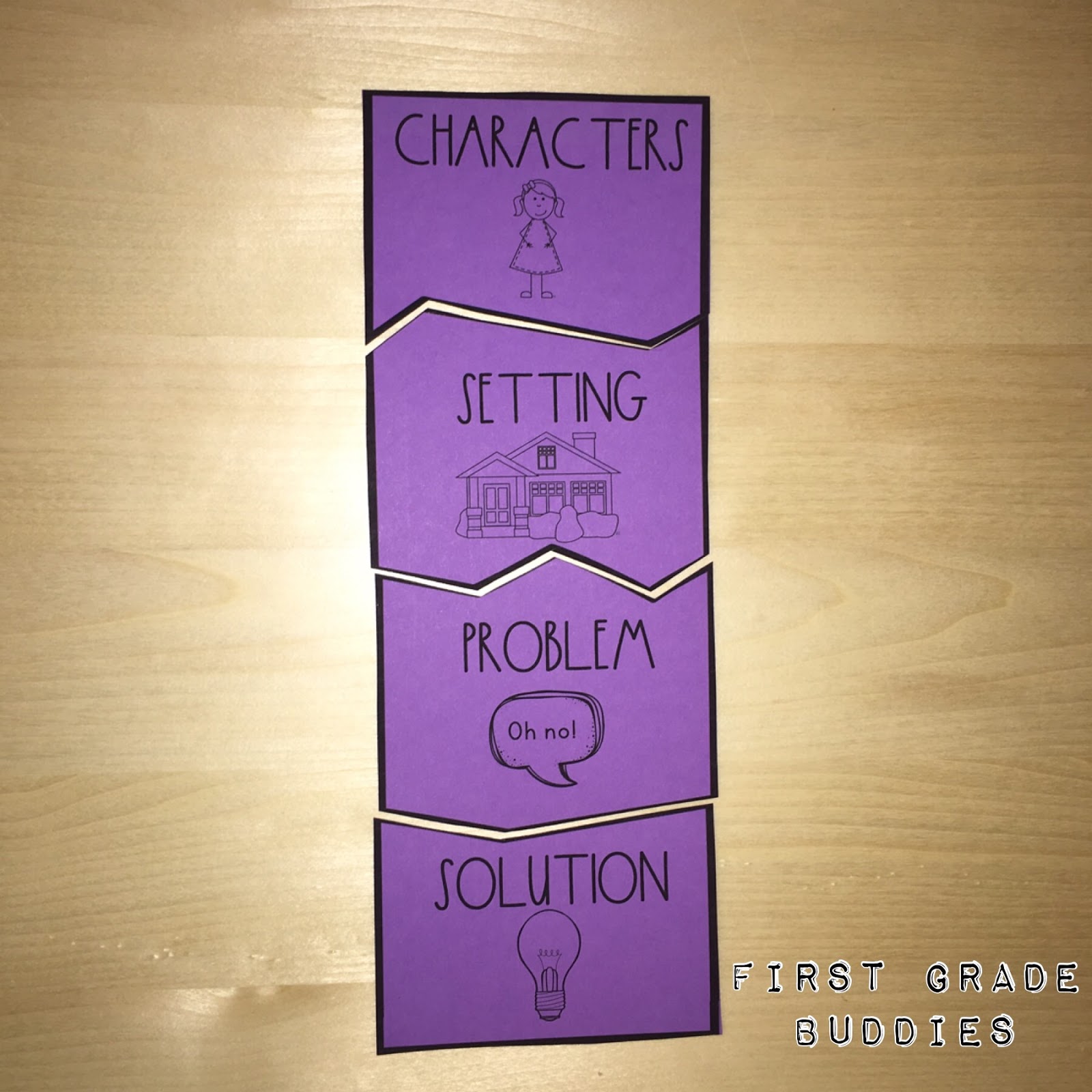 Story Elements Detective First Grade Buddies