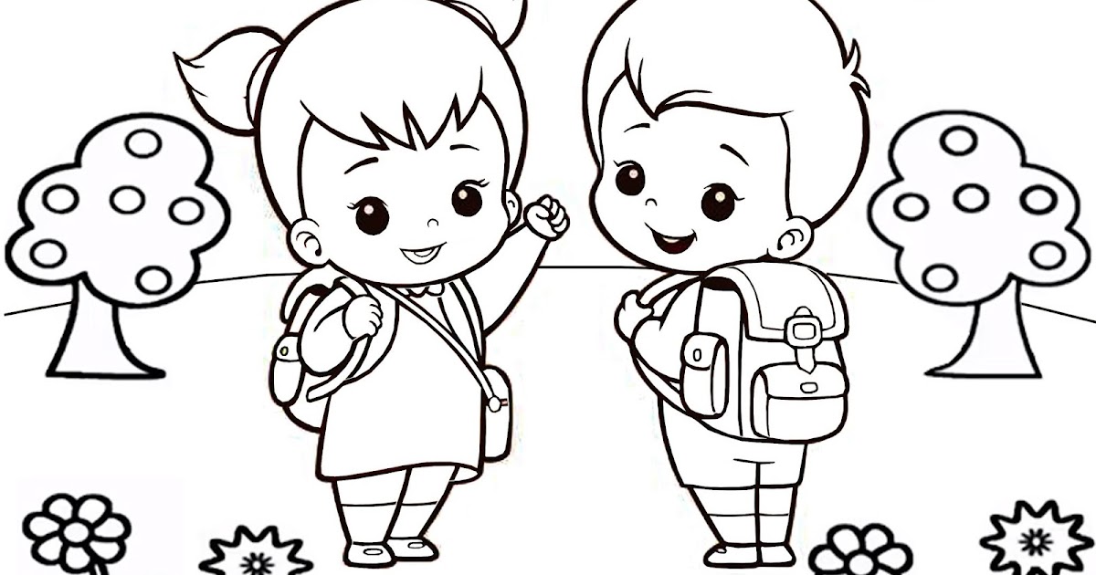 kumpulan gambar mewarnai anak pdf