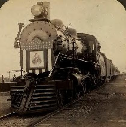 Teddy Roosevelt train, 1903