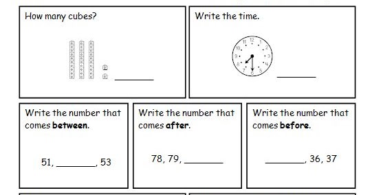 Smiling and Shining in Second Grade: Math Warm Ups