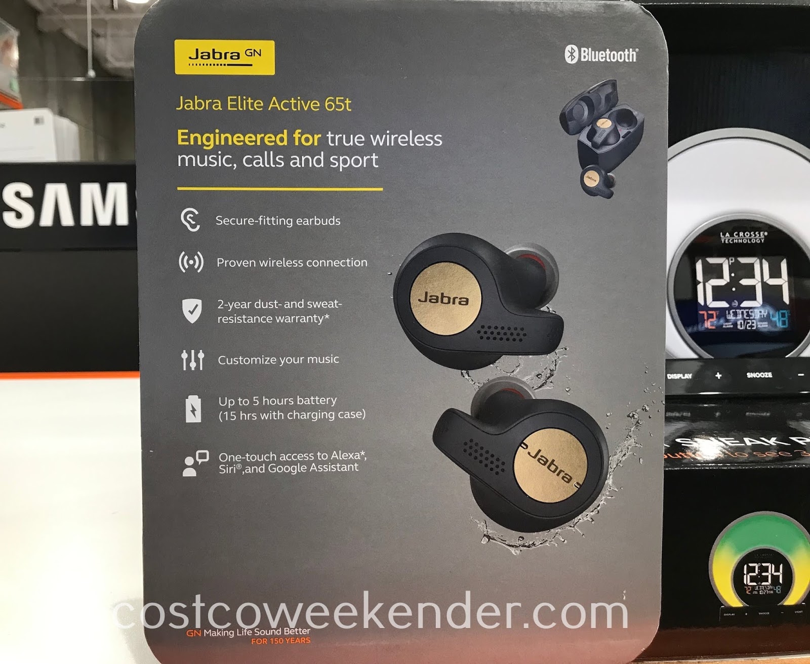 Jabra Elite Active 65T True Wireless Sports Earbuds Costco Weekender