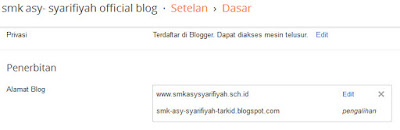 4 Langkah Mengganti Blogspot Dengan Domain Langsung Untuk Pemula