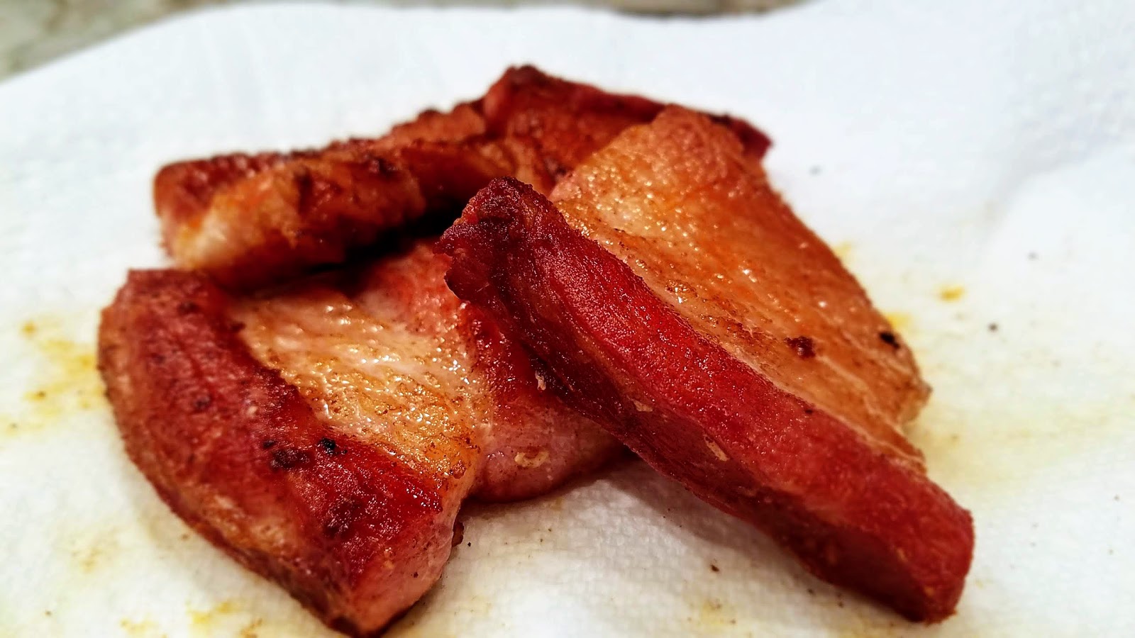 DoubleSmoked Unsliced Slab Bacon!