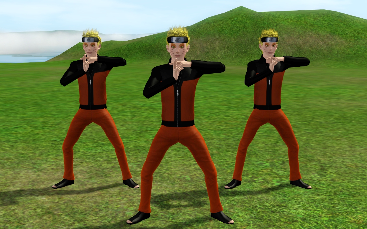 NG Sims 3: Naruto’s Senjutsu and Senjustsu Kyubi Eyes (MakeUp)