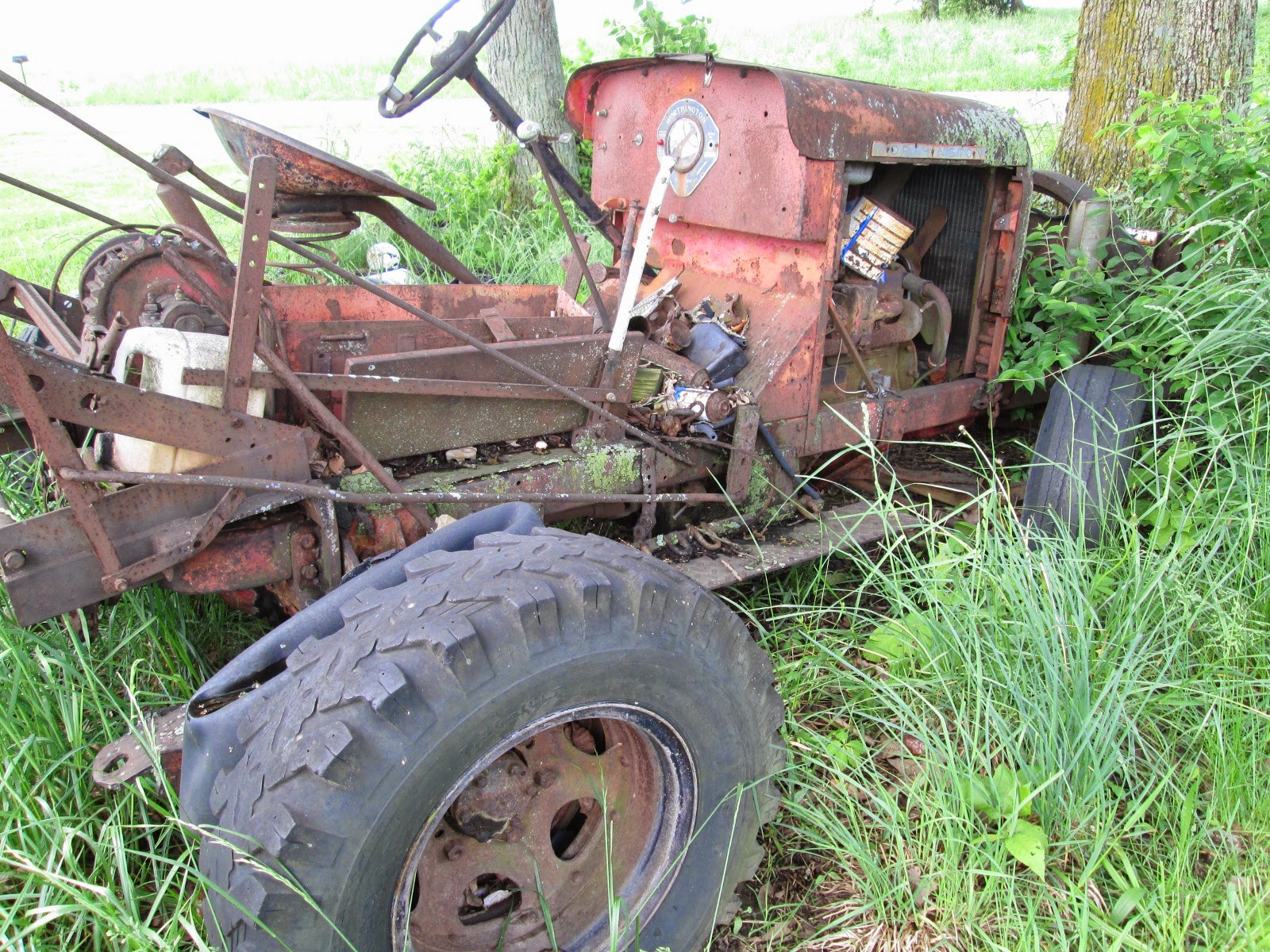 True Blue Sam the Travelin' Man Worthington Tractor!