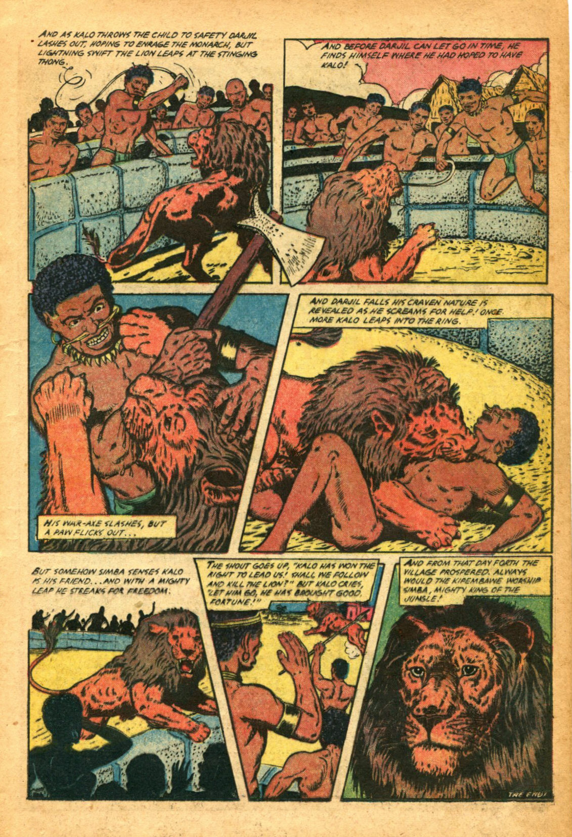 Read online Sheena, Queen of the Jungle (1942) comic -  Issue #14 - 17